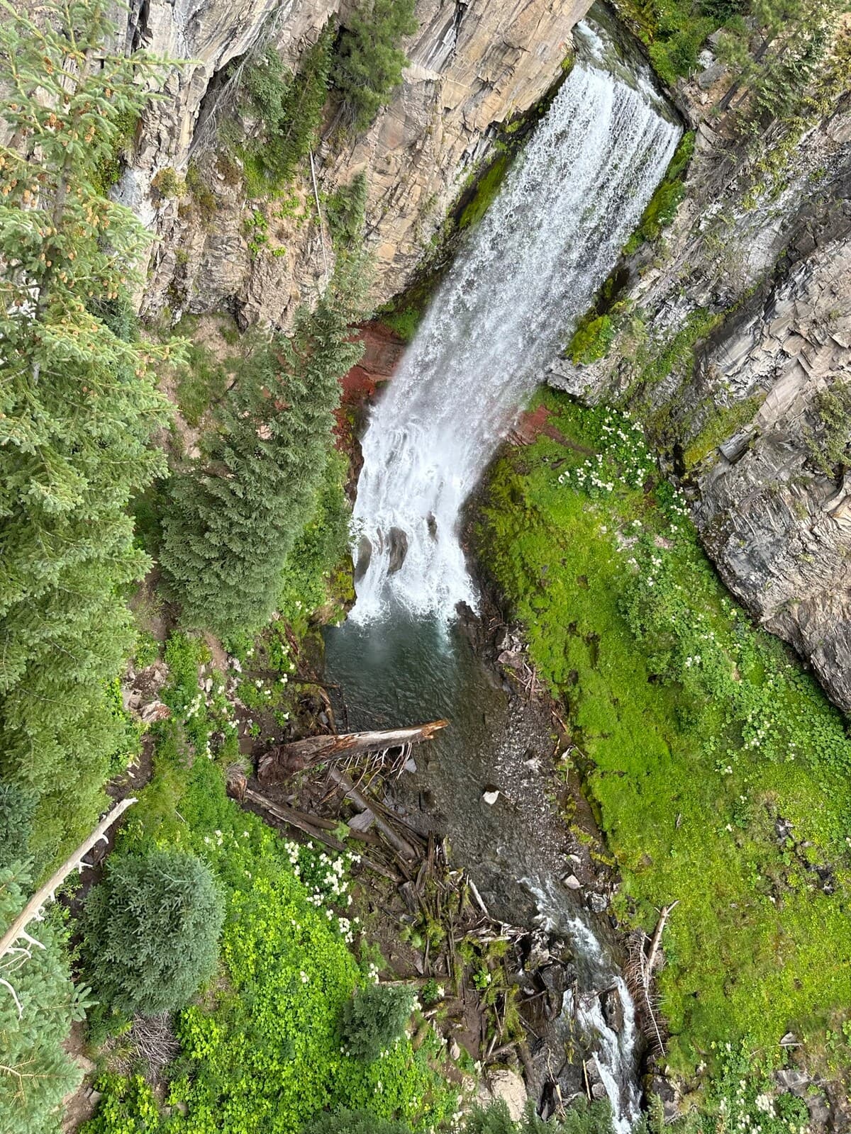 Tumalo Falls near Woodhaven in Bend, Oregon